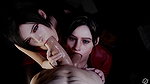 Ada Wong And Claire Redfield Pewposterous Resident Evil Animated Hentai 3 D CGI Video T 1 C 1