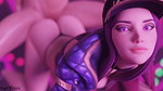 Akali Sageofosiris League Of Legends Animated Hentai 3 D Cgi Video