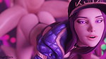 Akali Sageofosiris League Of Legends Animated Hentai 3 D Cgi Video