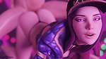 Akali Sageofosiris League Of Legends Animated Hentai 3 D Cgi Video
