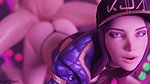 Akali Sageofosiris League Of Legends Animated Hentai 3 D Cgi Video