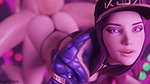 Akali Sageofosiris League Of Legends Animated Hentai 3 D Cgi Video