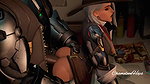 Bob And Ashe Chameleonhops Overwatch Animated Hentai 3 D CGI Video 2