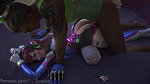 D Va And Lucio VG Erotica Overwatch Animated Hentai 3 D CGI Video