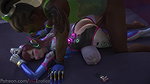 D Va And Lucio VG Erotica Overwatch Animated Hentai 3 D CGI Video