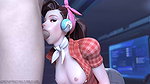 D Va Lewd X Animations Overwatch Animated Hentai 3 D CGI Video 1