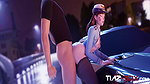D Va TIAZ 3 DX Overwatch Animated Hentai 3 D CGI Video 1