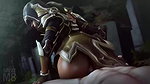Demon Hunter Greatm 8 Diablo 3 Overwatch Animated Hentai 3 D CGI Video