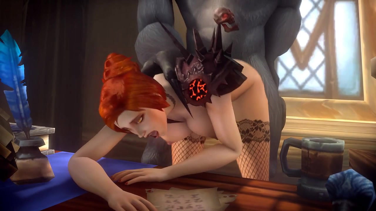 Human And Worgen Noname 55 Warcraft Animated Hentai 3 D CGI Video