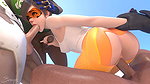 Lucio Reaper Genji and Tracer Bewyx Overwatch Animated Hentai 3D CGI Video