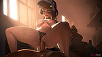 Mc Cree And Brigitte Lindholm Fugtrup Overwatch Animated Hentai 3 D CGI Video