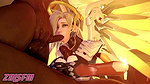 Mercy Zalsfm Overwatch Animated Hentai 3 D CGI Video