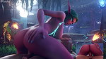 Night Elf Spluckytama Warcraft Animated Hentai 3 D CGI Video