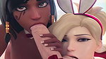 Pharah And Mercy Cakeofcakes Overwatch Animated Hentai 3 D Cgi Video