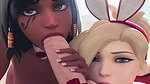 Pharah And Mercy Cakeofcakes Overwatch Animated Hentai 3 D Cgi Video