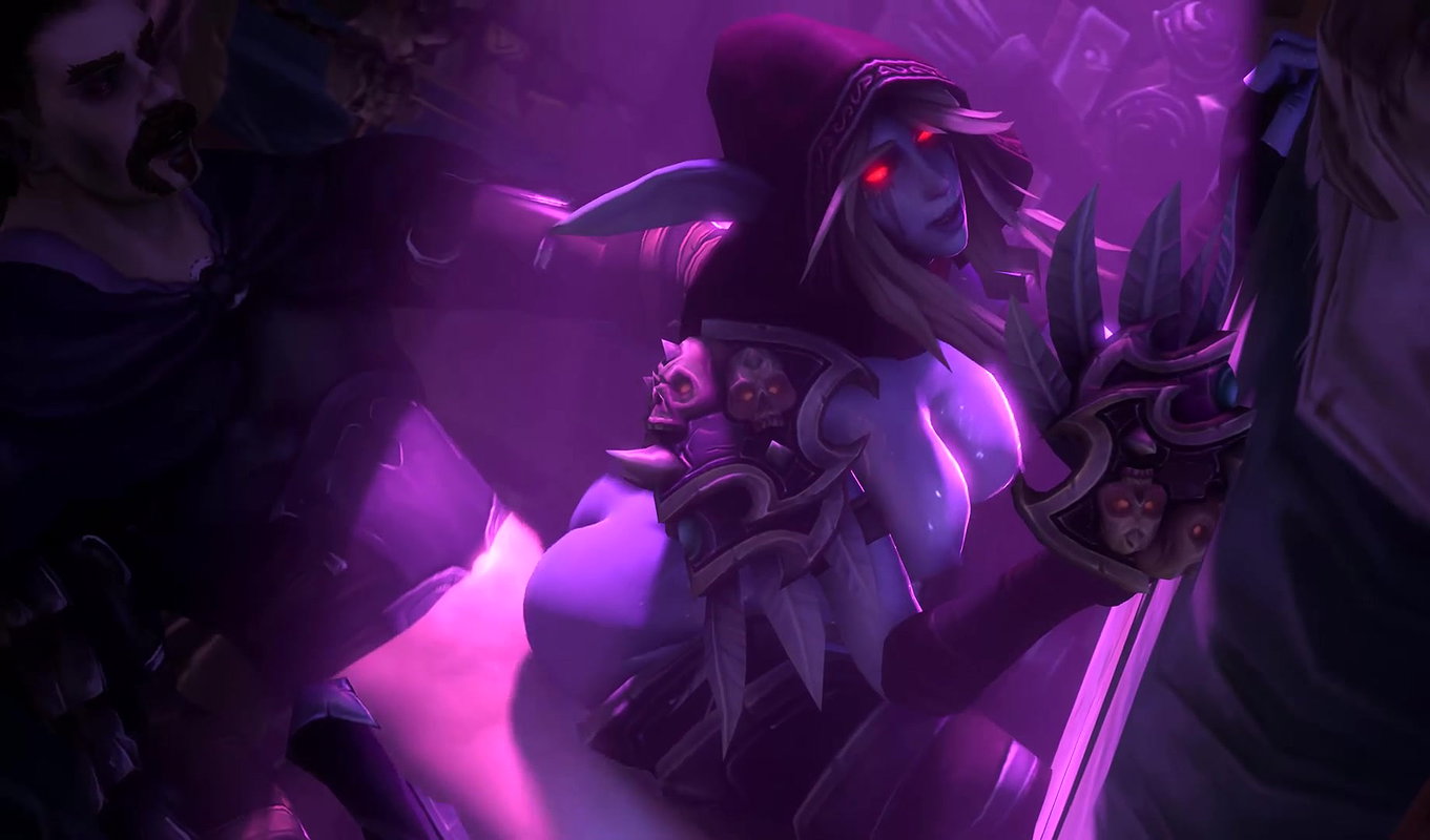 Sylvanas Windrunner Ambrosine Warcraft Animated Hentai 3 D CGI Video