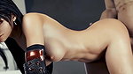 Tifa Lockhart Lazy Soba Final Fantasy VII Animated Hentai 3 D CGI Video