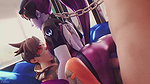 Tracer And Widowmaker Cakeofcakes Overwatch Animated Hentai 3 D Cgi Video