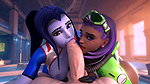 Widowmaker And Sombra Arho Angel Overwatch Animated Hentai 3 D CGI Video 2
