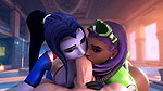 Widowmaker And Sombra Arho Angel Overwatch Animated Hentai 3 D CGI Video 2