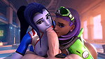 Widowmaker And Sombra Arho Angel Overwatch Animated Hentai 3 D CGI Video 2