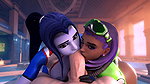 Widowmaker And Sombra Arho Angel Overwatch Animated Hentai 3 D CGI Video 2