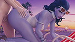 Widowmaker Midnight SFM Overwatch Animated Hentai 3 D CGI Video 2