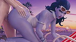Widowmaker Midnight SFM Overwatch Animated Hentai 3 D CGI Video 2