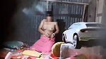 Desi village aunty showing her big boobs and body