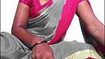 Ammu show big boobs with saree