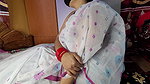 Beautiful Bangladeshi girl wearing a saree showing off her beautiful figure