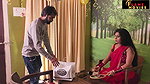 Beautiful Big Ass Big Boobs Curvy Indian Bhabhi in Red Saree Sex with Pizza Boy