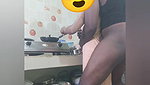 Indian Stepsister Cooking in Kitchen Fucked by Her Stepbrother Part 2