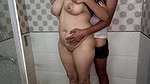 Stepbrother Caught & Seduce Beautiful Stepsister Naked in Shower