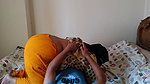 Horny saas ne damad ka bada lund dekha aur uski chudai kar dee – Indian Mother-in-law Riding