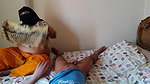 Horny saas ne damad ka bada lund dekha aur uski chudai kar dee – Indian Mother-in-law Riding