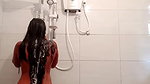 Nithumini 3 amaizing hot nude shower show1
