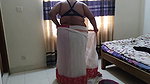 Indian hot aunty was wearing saree in room when neighbor boy saw her & fucked – Desi Sex (Hindi Audio)