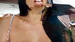 Areviklusine1 2 pussy fingering at restaurant
