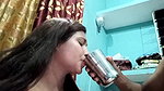 RandiSobha 4 drinking bf pee