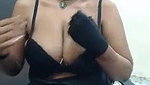 Pooja_singh9 14 private show spreading both holes