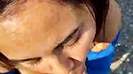 Fonixxx18_ 10 outdoor blowjob and swallow cum in mouth