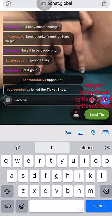 Angel_simren 1 Ticket show pussy fingering