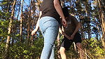 BallbustingExtremeAmateur Ballbusting in the Forest