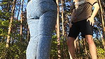 BallbustingExtremeAmateur Ballbusting in the Forest