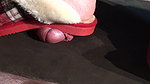 BBW RED SLIPPERS COCK CRUSH PT1