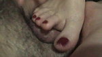 Girl tramples guy s genitals with spiked shoes