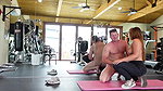 Missladyp My Favorite Gym Workout Topless And Balls At My Mercy My Balls Swell In This Video