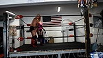 The girl called the fighter into the ring and knocked him in the balls 2
