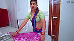 My maid flirt in doggystyle..big ass maid gets hard fucked by owner when maid was mopping the floor with Hindi Audio.